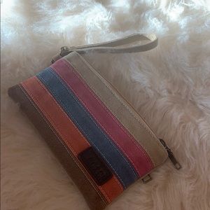 Small phone case holder/wristlet